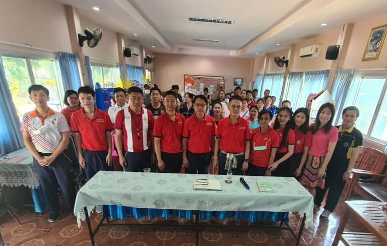 การประชุมผู้ปกครองนักเรียนและการเยี่ยมบ้านนักเรียนโรงเรียนบ้านใหม่แม่ยางมิ้น