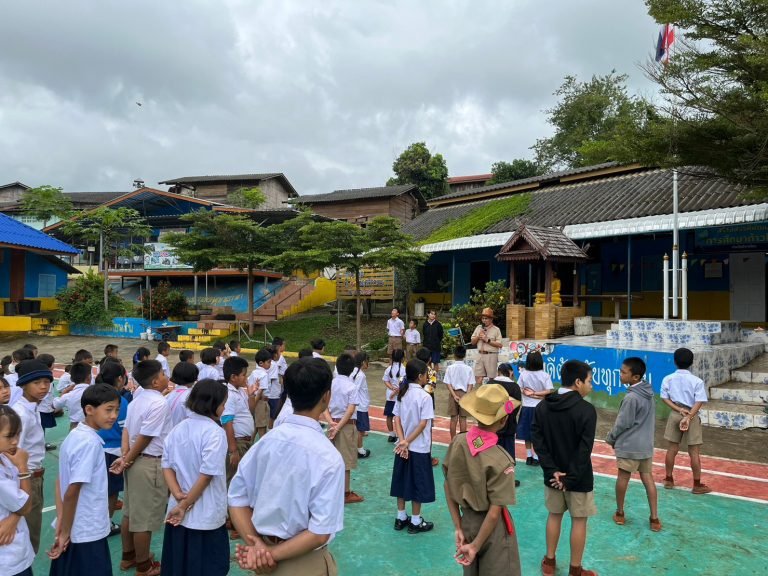 การเปิดภาคเรียนที่ 2 ปีการศึกษา 2566 โรงเรียนบ้านใหม่แม่ยางมิ้น