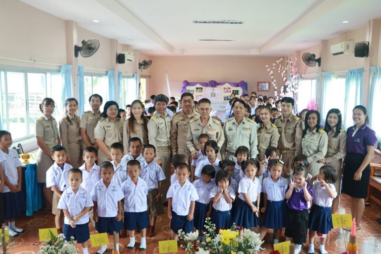 กิจกรรมวันไหวัครู โรงเรียนบ้านใหม่แม่ยางมิ้น ปีการศึกษา 2568