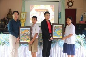 บรรยากาศภายในงานมุทิตาจิต ณ โรงเรียนบ้านใหม่แม่ยางมิ้น